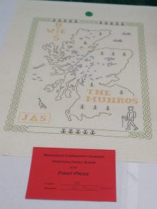 78- A Cross stitch item